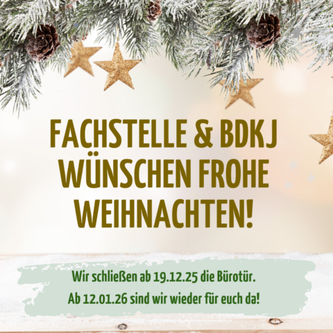 Adventsschließzeit 2025