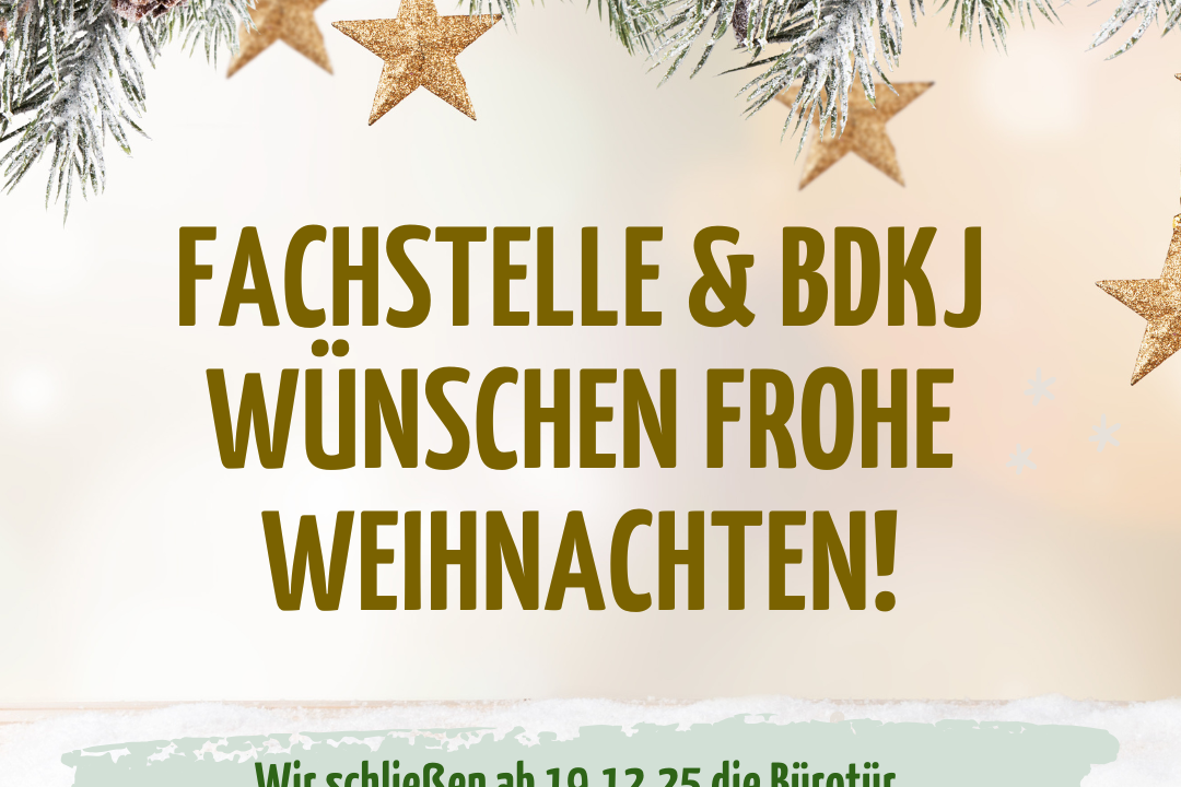 Adventsschließzeit 2025