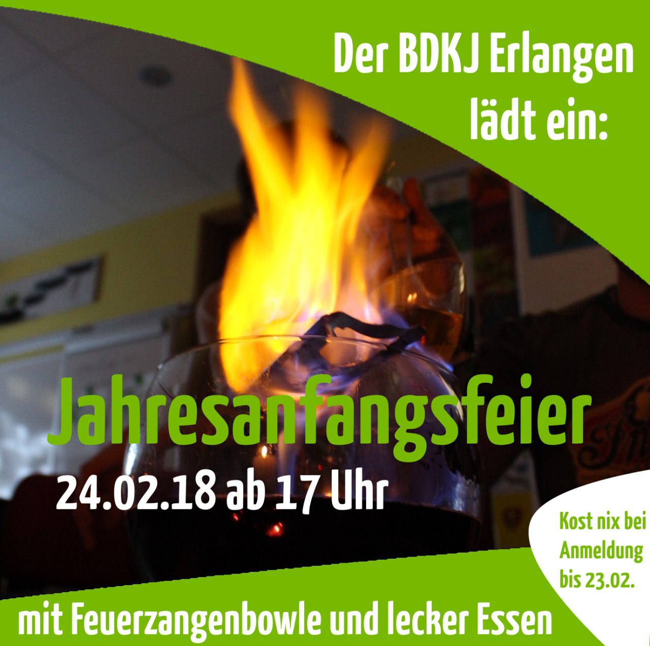 Jahresanfangsfeier Einladung 2018